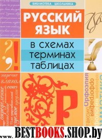 Русский язык в схемах, терминах, таблицах