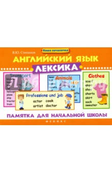 Английский язык. Лексика: памятка для нач.школы