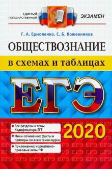 ЕГЭ 2020 Обществознание в схемах и таблицах