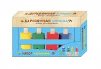 ДЕРЕВЯННАЯ ИГРУШКА. НАБОР РАЗВИВАЙКА (Арт. ИД-9245)