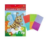 МОЗАИКА МЯГКАЯ. формат А5 (21х15 см) ПЧЕЛКА (Арт. М-4753)