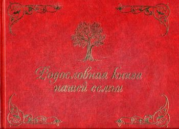 Родословная книга нашей семьи (красная)