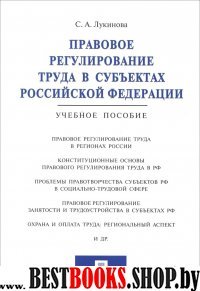 Правовое регулирование труда в субъектах РФ