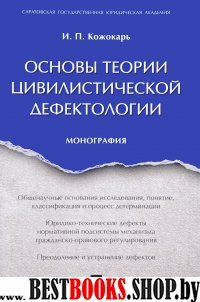 Основы теории цивилистической дефектологии. Монография