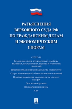 Разъяснения Верховного Суда РФ по гражданским делам и экономическим