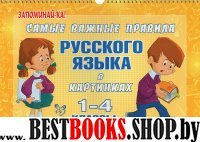 Самые важные правила русск.языка в картинк 1-4кл