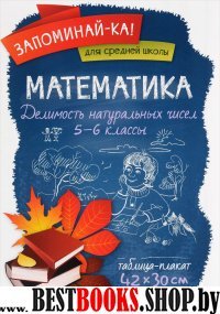 Математика. Делимость натуральных чисел 5-6кл