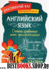 Английский язык. Степени сравнен.имен прилагател.