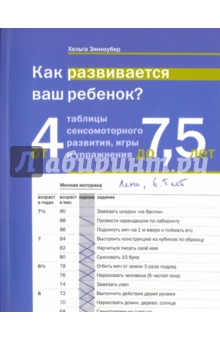 Как развивается ваш ребенок? Таблицы 4 до 7,5л