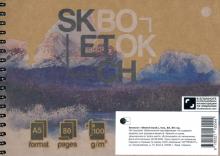 Скетч-бук "Горный хребет" / "SketchBook", two А5