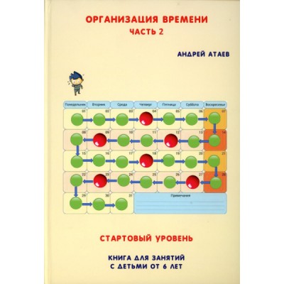 Организация времени. Стартовый уровень. Книга для занятия с детьми Ч.2
