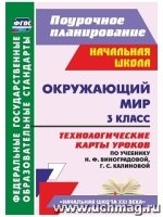 Окружающий мир 3 кл. Виноградова/Технологич.карты