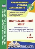 Окружающ.мир 2кл Виноградова/Раб.пр.и тех.кар + CD