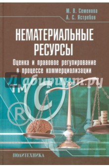 Нематериальные ресурсы. Оценка и правовое рег.