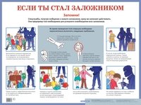 Если ты стал заложником. Наглядное пособие для средней школы