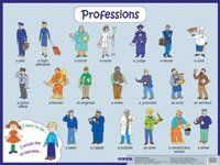 Профессии. Professions. Наглядное пособие на английском яыке