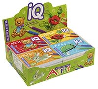 Раскраска-игра (мини). Дисплей 4. Готовимся к школе. Микс (4 вида)