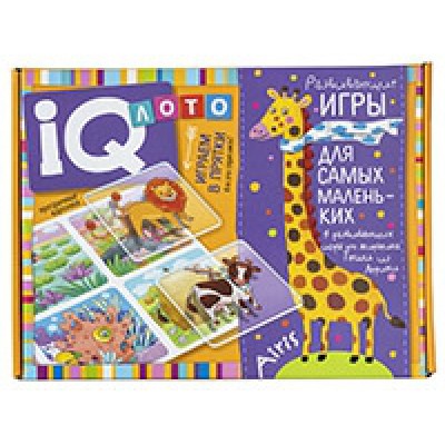 Пластиковое лото для малышей. 3+. Играем в прятки. Кто это спрятался