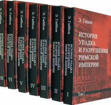 История упадка и разрушения Римской империи. Компл