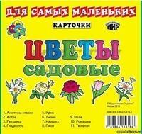 Карточки: Цветы садовые