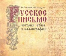 Русское письмо: история букв и каллиграфия
