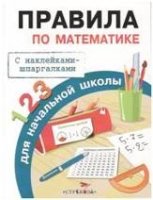 Правила для начальной школы. Правила по математике