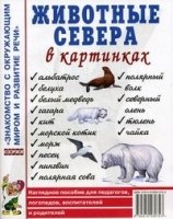 Животные севера в картинках. Наглядное пособие для педагогов, логопедо