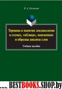 Термины и понятия лексикологии в схемах, таблицах