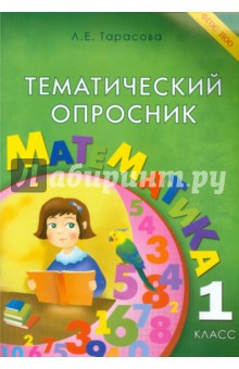 Тематический опросник по математике 1кл ФГОС