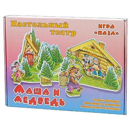 ИграПазл Маша и медведь