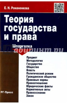 Шпаргалка по теории государства и права