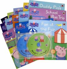 Peppa Pig Paperback & CD Collection (13 books +2D)