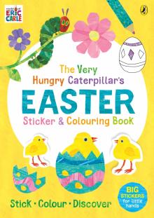 Very Hungry Caterpillars Easter Sticker and Col,'