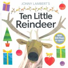 Ten Little Reindeer  (board book)