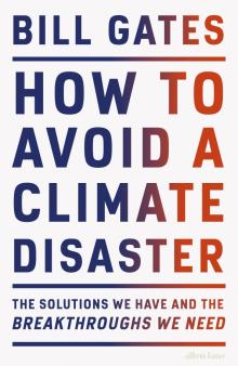 How to Avoid a Climate Disaster (HB)