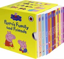 Peppas Family and Friends (12-board book set)'