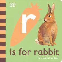 R is for Rabbit (board book)