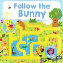 Maze Book: Follow the Bunny (board book)