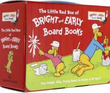 Little Red Box of Bright and Early Board 4 Books