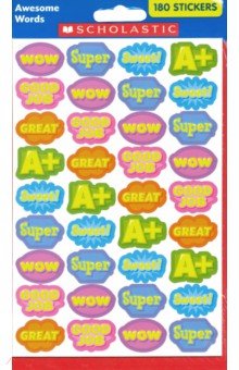 Awesome Words Stickers (180)