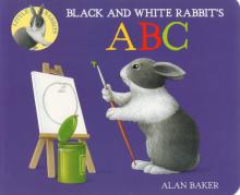 Black and White Rabbits ABC (board book)'