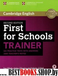 First for Schools Trainer2Ed Tests w/Ans+TchrsNot'