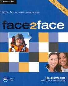 Face2Face 2Ed Pre-Int WB no key