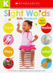 Kindergarten Skills Workbook: Sight Words