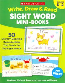 Write, Draw & Read Sight Word Mini-Books  K-2