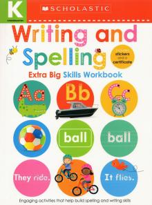 Kindergarten Extra Big Skills Workbook Writing and