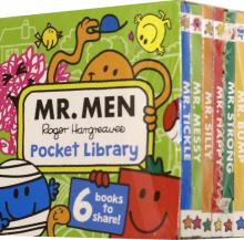 Mr. Men: Pocket Library (6-mini book set)