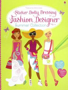 Sticker Dolly Dressing Fashion Designer: Summer