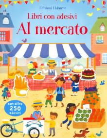 Al mercato. Libri con adesivi