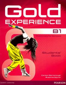 Gold Experience B1 Students Book+DVD'